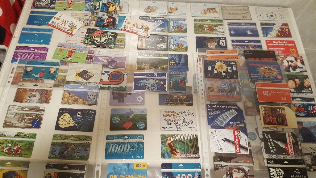 cartes de telefone, Collections, Enlèvement