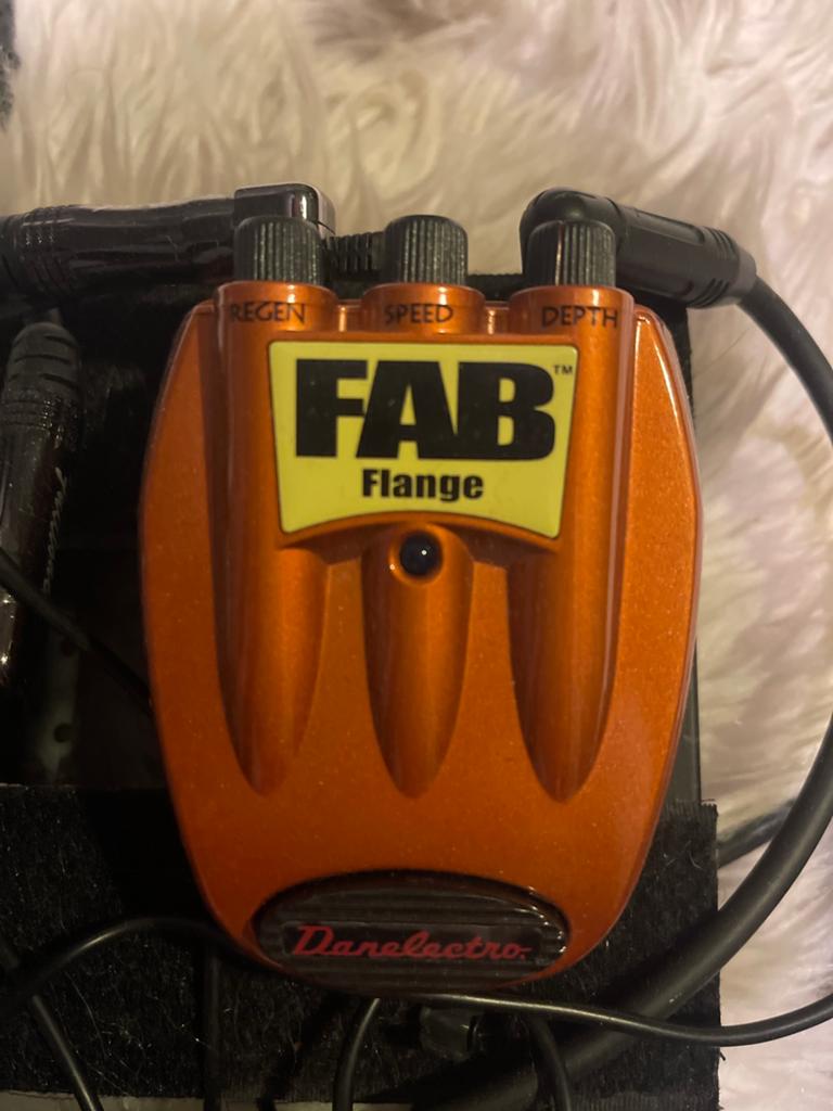 Pedale effet guitare danelectro FAB flanger, Musique & Instruments, Enlèvement, Comme neuf