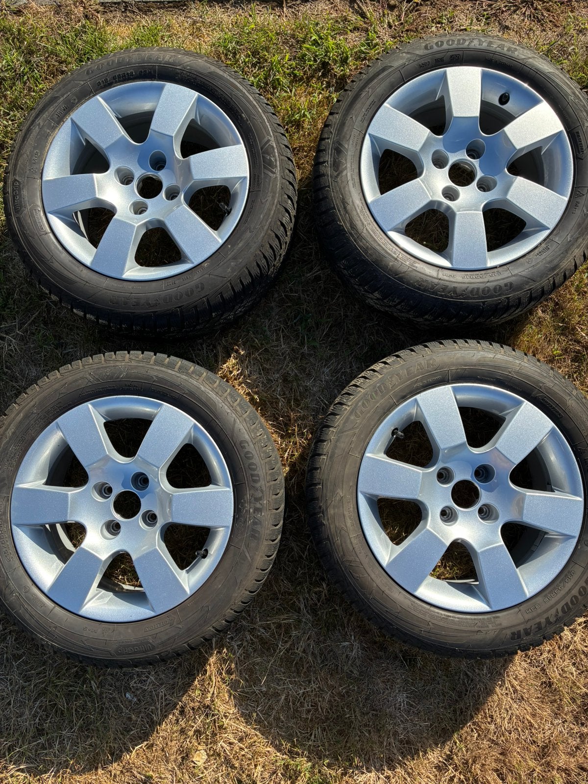 16” velgen van Peugeot, Auto-onderdelen, Ophalen, Winterbanden, Velg(en)
