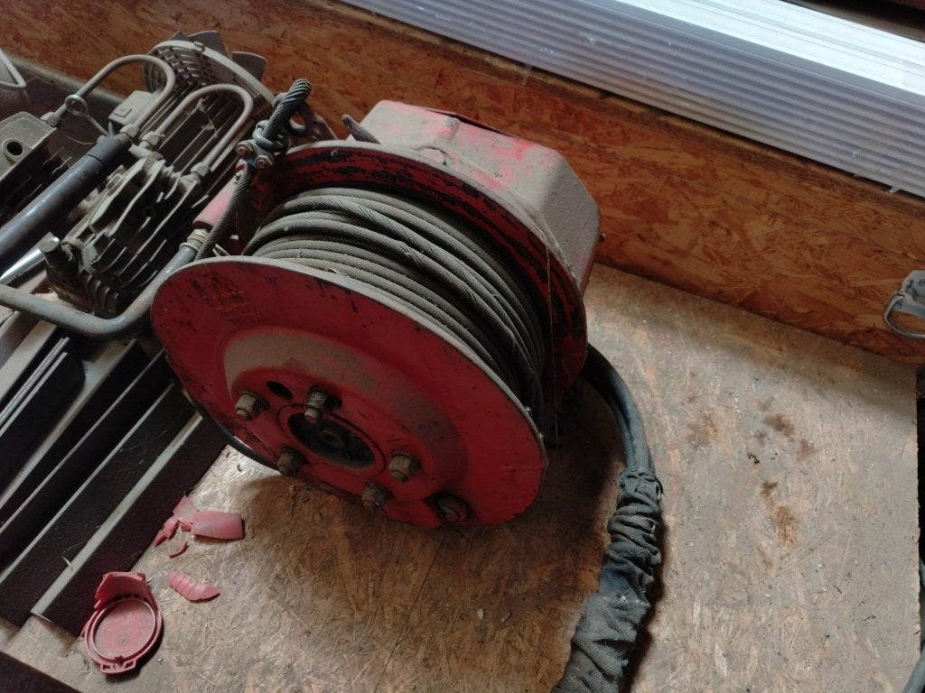PALFINGER treuil hydraulique, Enlèvement, Utilisé