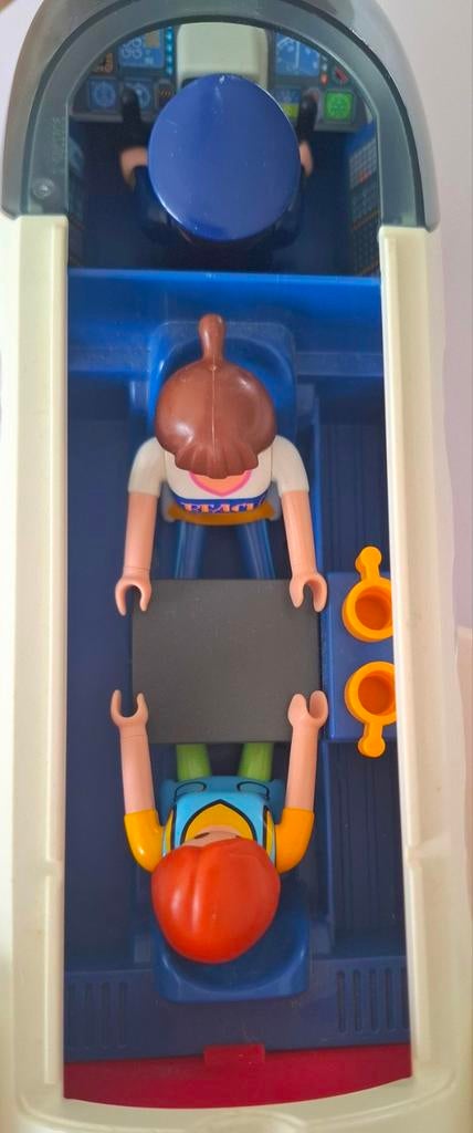 Playmobil vliegtuig, Kinderen en Baby's, Speelgoed | Playmobil, Ophalen, Gebruikt, Complete set