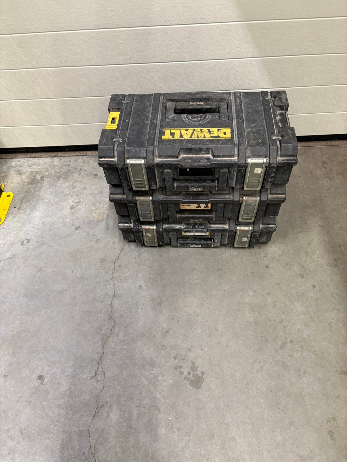 Dewalt werkkoffers 3 stuks, Bricolage & Construction, Boîtes à outils, Enlèvement, Utilisé