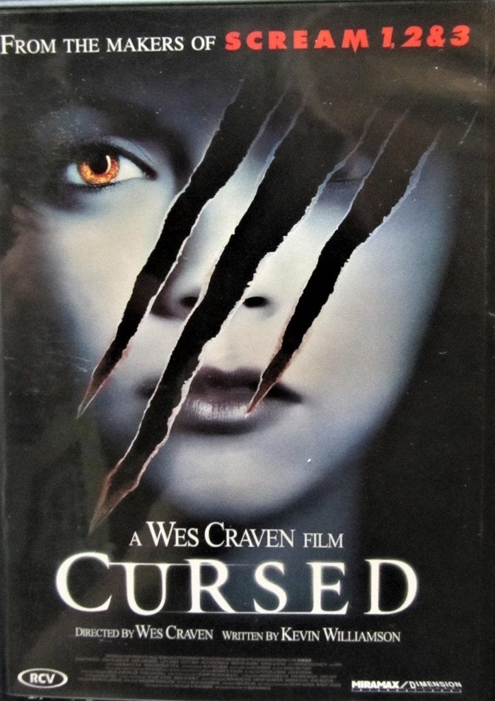 DVD HORROR- CURSED (WES CRAVEN), CD & DVD, DVD | Horreur, Enlèvement ou Envoi, Anglais, Horreur-comédie, Néerlandais