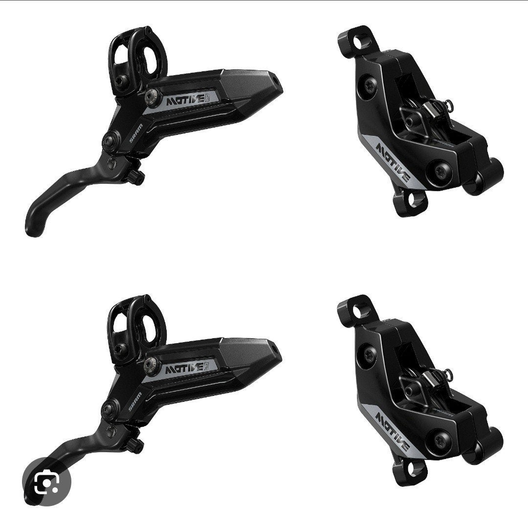 Sram motive silver 4 piston, Vélos & Vélomoteurs, Vélos Pièces, Enlèvement, Comme neuf, Freins, SRAM