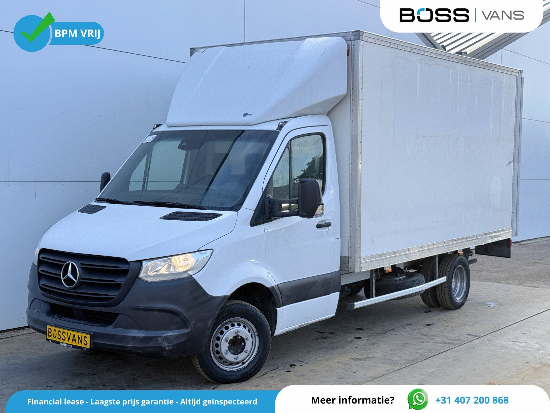 Mercedes-Benz Sprinter 514 1.9 CDI 140PK Laadklep Bakwagen D, Auto's, Gebruikt, Zwart, 4 cilinders, 2000 kg