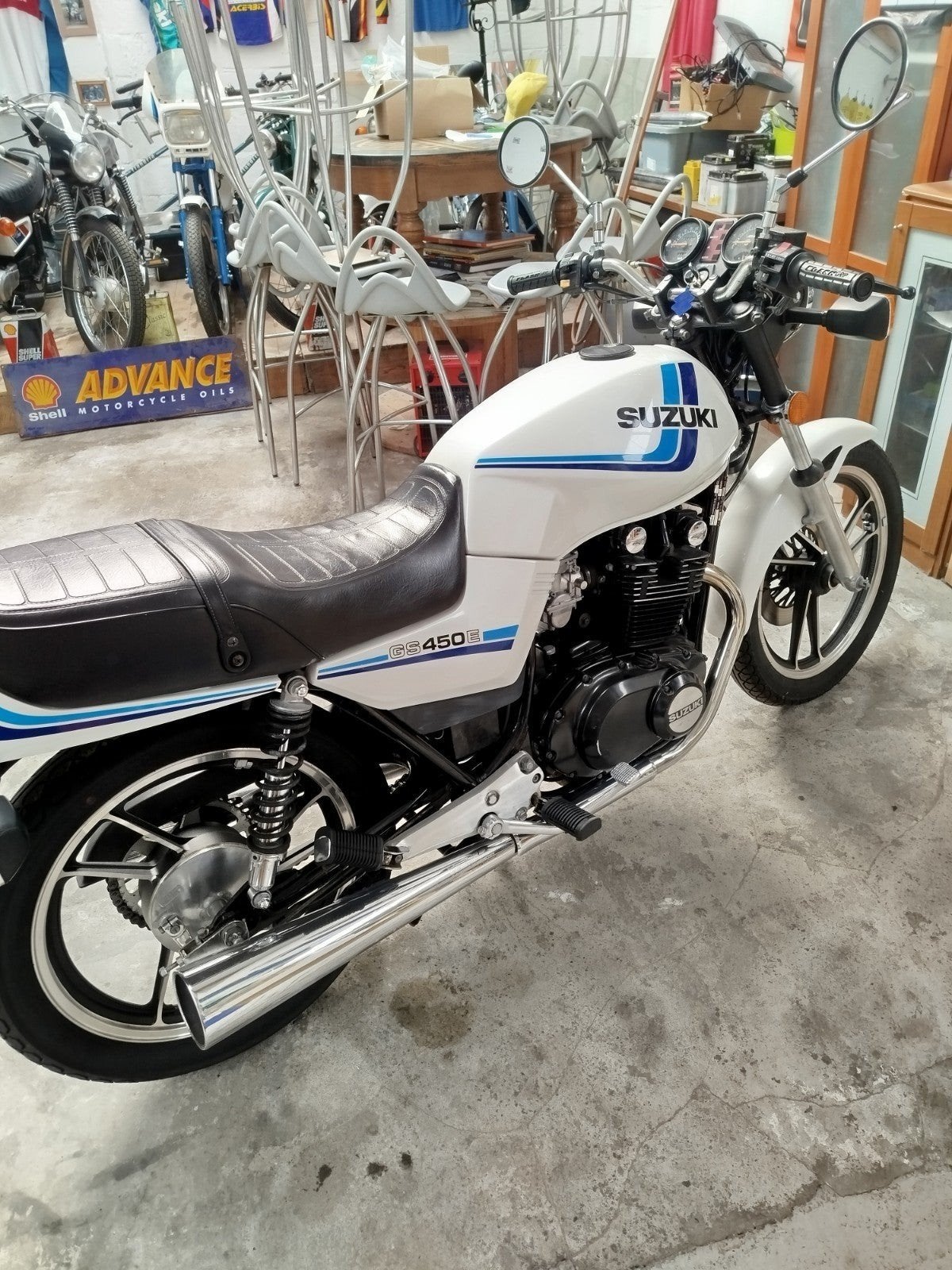 Suzuki gs 450e, Motoren, Ophalen