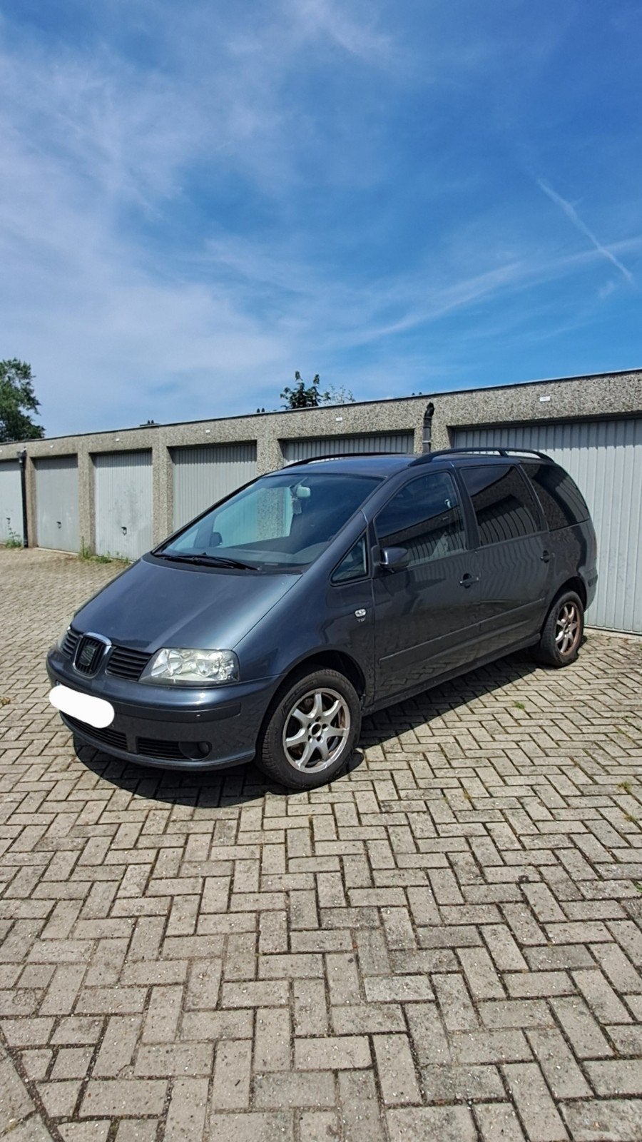 Seat Alhambra 1.9 TDI 85kw/115pk 07/2006, Autos, Seat, Argent ou Gris, Achat, 7 places, Boîte manuelle