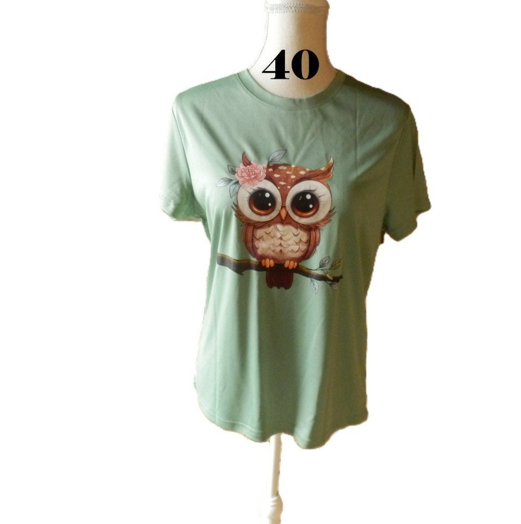 (10)- tee shirt femme t. 40 vert - shein - neuf -, Neuf, Manches courtes, Taille 38/40 (M), Enlèvement ou Envoi