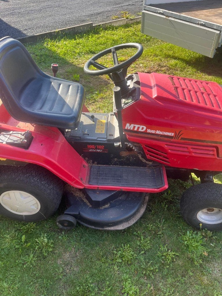 Zitmaaier, Tuin en Terras, Gebruikt, Mtd, 90 tot 120 cm, Opvangbak