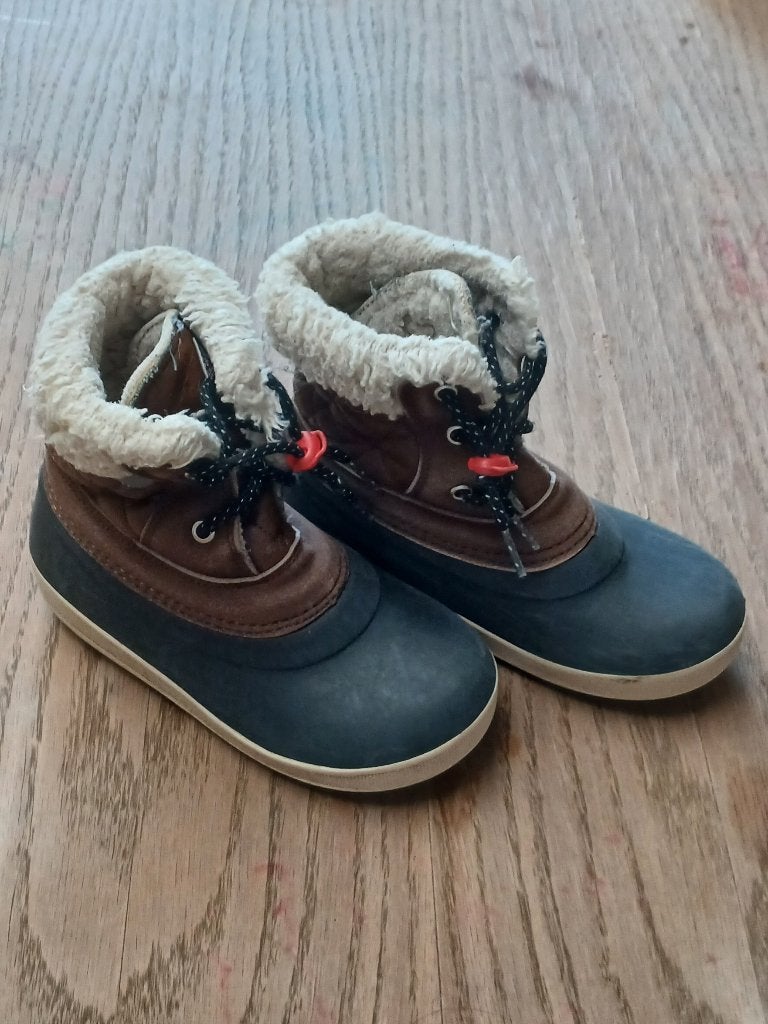 Olang Snowboots – Maat 29/30 – Bruin/Zwart, Enlèvement ou Envoi, Utilisé, Olang, Bottes