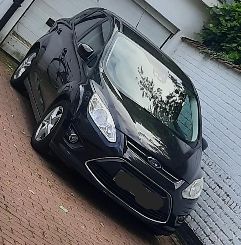 FORD C-MAX  1.0 ESSENCE ️ ANNÉE 2013 AIR-CO, Euro 5, Boîte manuelle, Noir, 5 portes