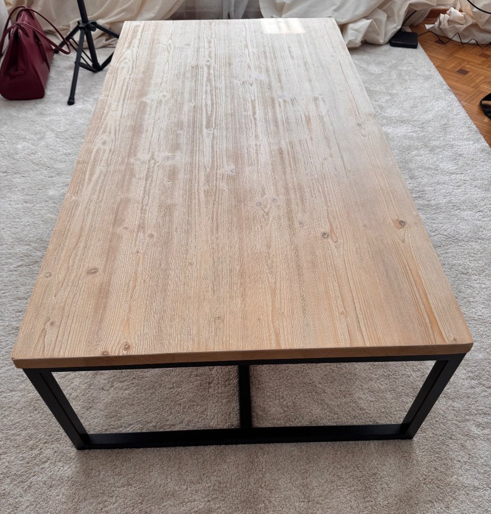 Table basse maisons du monde, Maison & Meubles, 100 à 150 cm, Comme neuf, Enlèvement, 50 à 100 cm