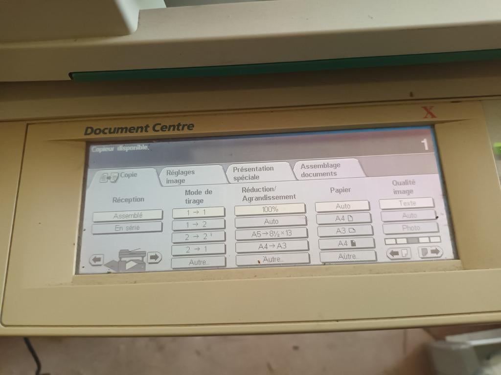 Photocopieuse, Enlèvement ou Envoi