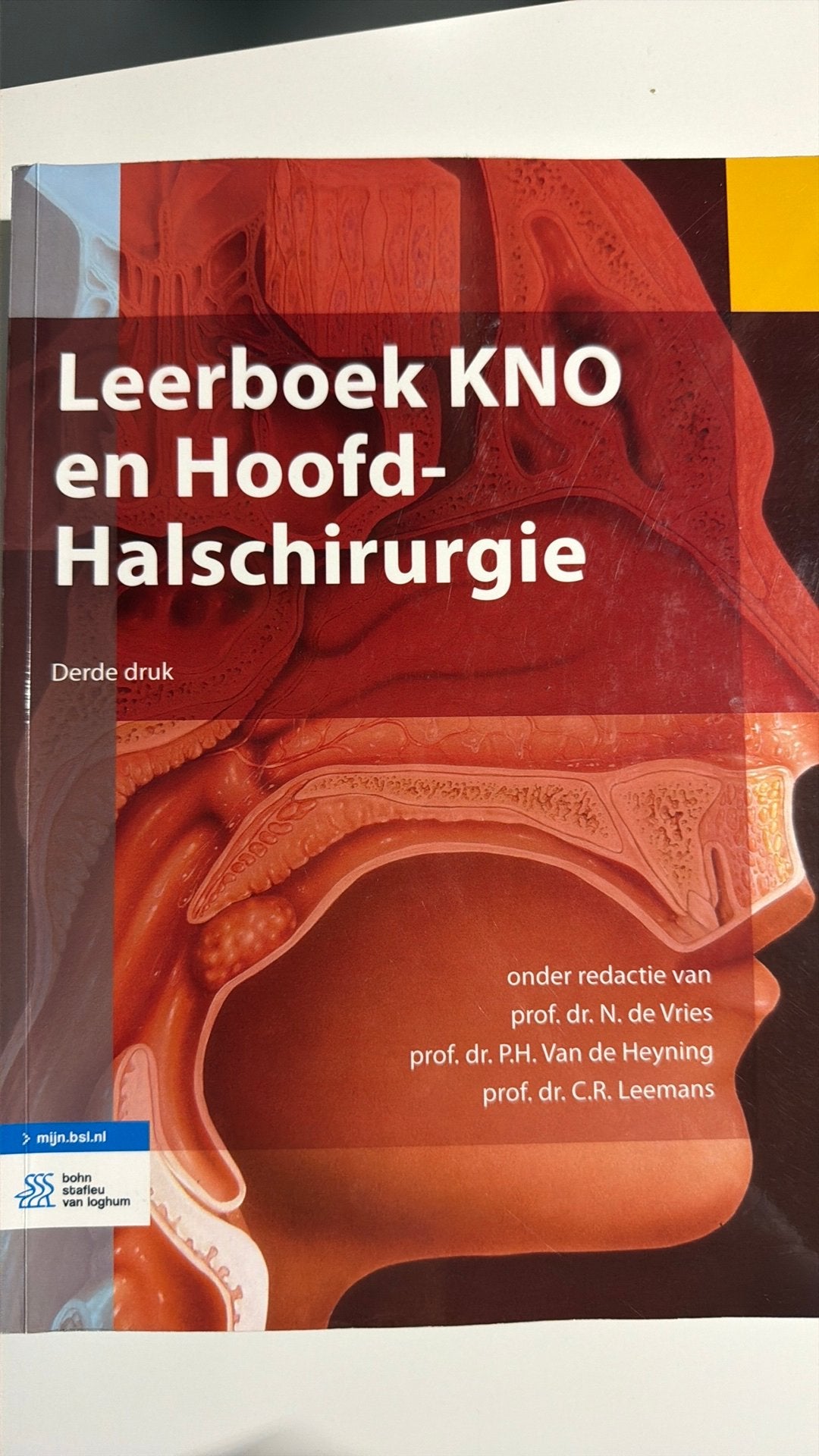 Leerboek KNO en Hoofd-Halschirurgie, Boeken, Ophalen of Verzenden
