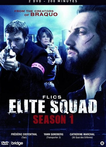 Flics Elite Squad Seizoen 1 Dvd 2disc, À partir de 16 ans, Enlèvement ou Envoi, Utilisé, Drame