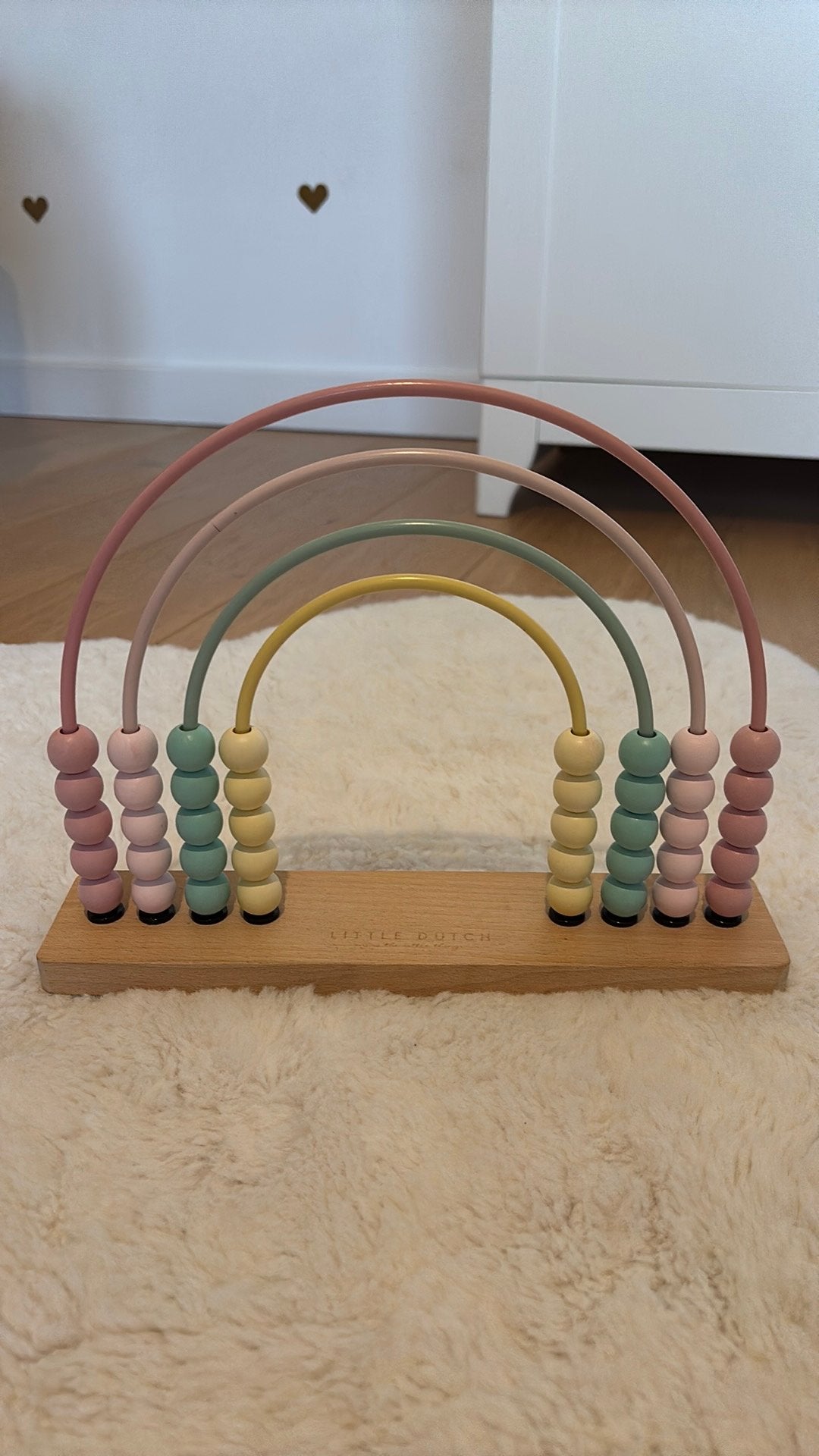 Telraam regenboog Little Dutch, Kinderen en Baby's, Ophalen, Zo goed als nieuw