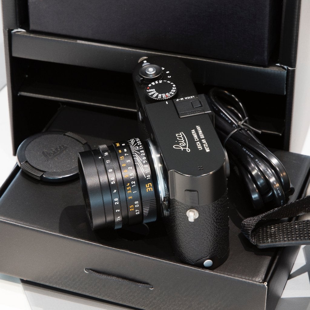 Leica M-P Typ 240 Télémétrique Noir 10773 -,3000 clics !, Sans zoom optique, Enlèvement ou Envoi, Leica, Comme neuf
