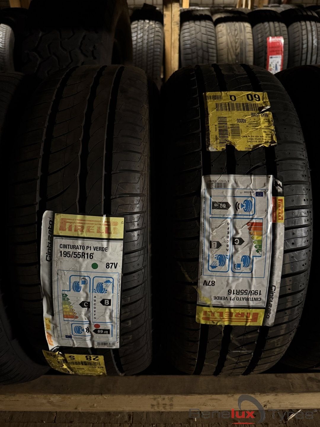 195/55R16 87V Pirelli Cinturato 195/55 R16 195/55/15 1955516, -, Nieuw, Ophalen of Verzenden, Band(en)