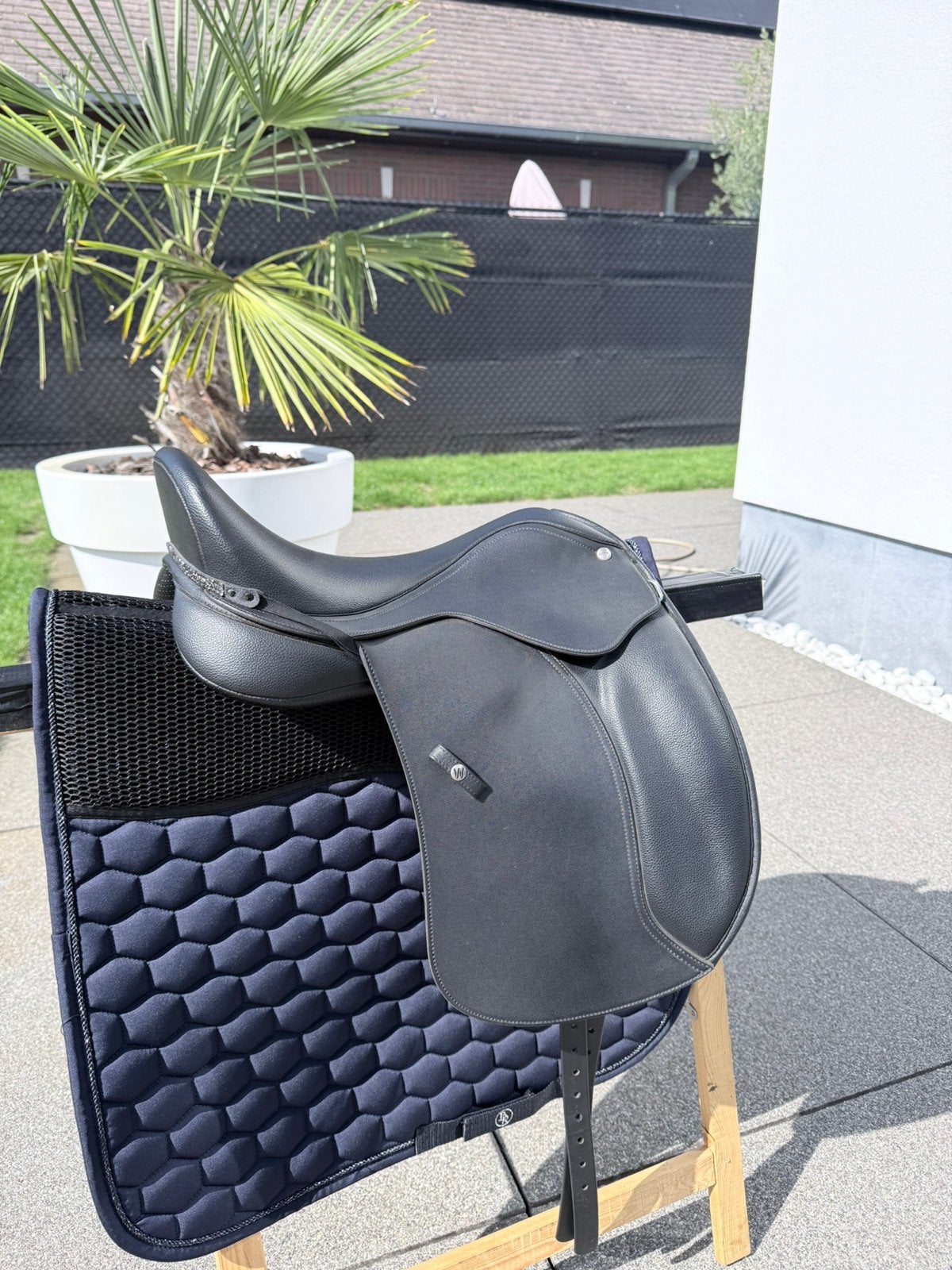 Wintec dressuur ponyzadel 16 inch, Dieren en Toebehoren, Ophalen, Zo goed als nieuw, Wintec, Dressuur