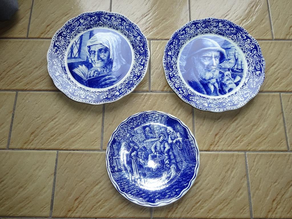 Delfts blauwe schotels, Antiek en Kunst, Ophalen of Verzenden