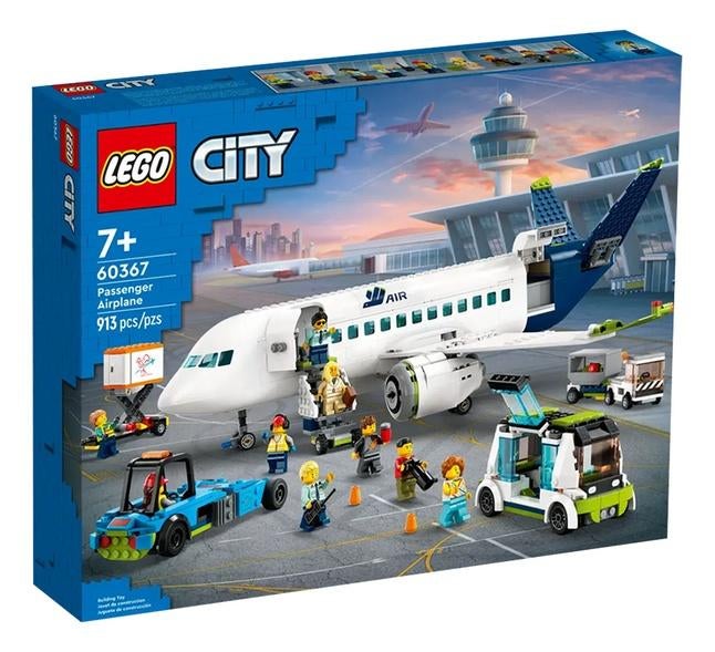 Vliegtuig speelgoed met luchthavenbus, Kinderen en Baby's, City, Lego, Nieuw, Ophalen of Verzenden