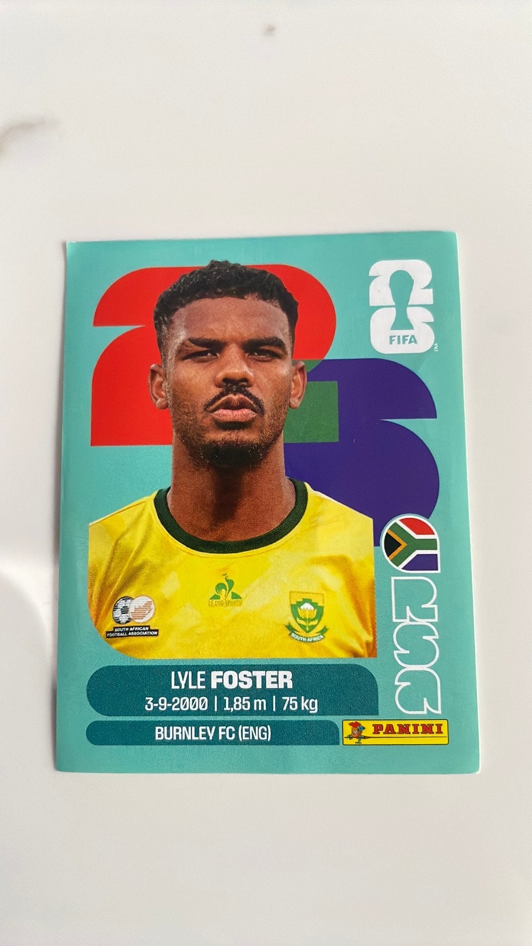 WK world cup 2026 panini RSA 17, Ophalen, Nieuw, Meerdere stickers