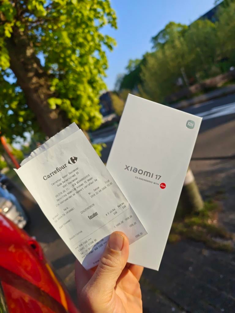 Xiaomi 17 512gb splinternieuw geseald ruilen iphone 17, Ophalen of Verzenden