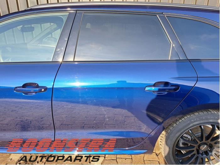 Portière 4portes arrière gauche d'un Audi A4 (LX5H), -, 3 mois de garantie, Audi, Utilisé
