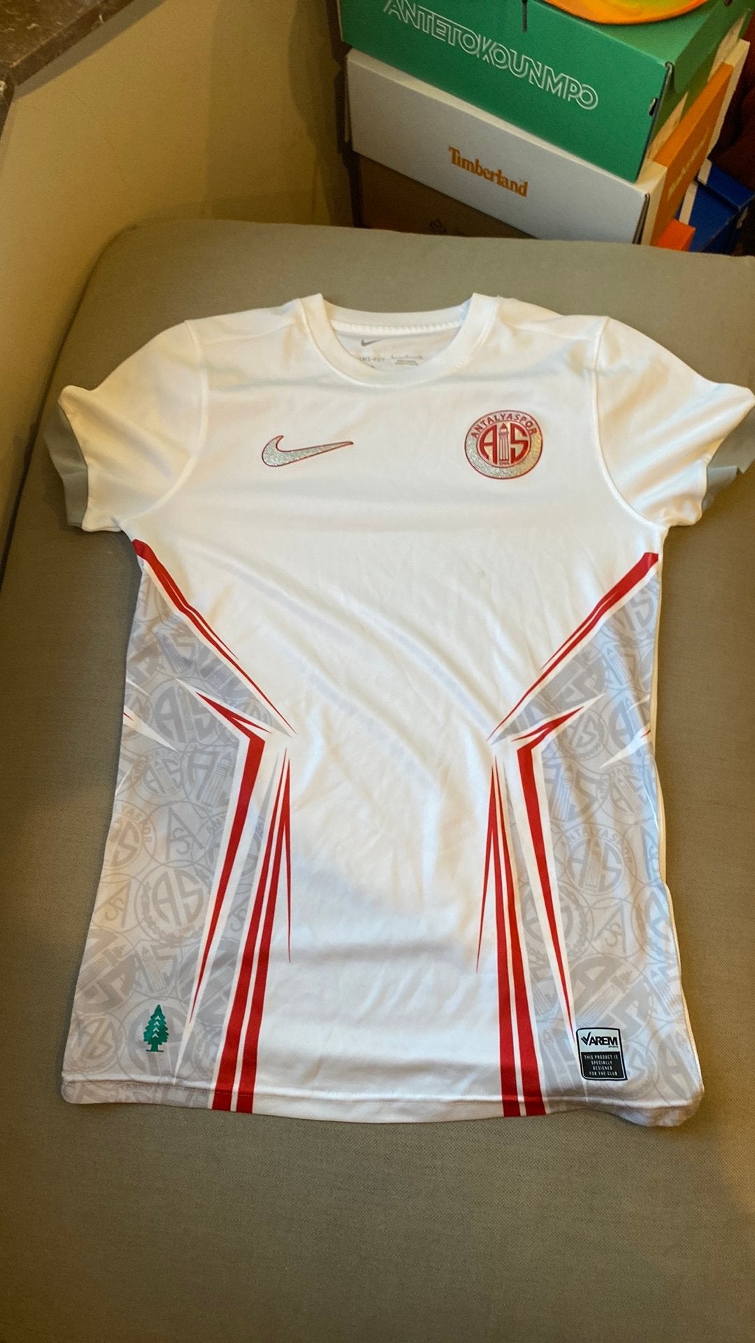 Nike voetbalshirt, Sport en Fitness, Voetbal, Maat S, Ophalen of Verzenden, Zo goed als nieuw, Shirt