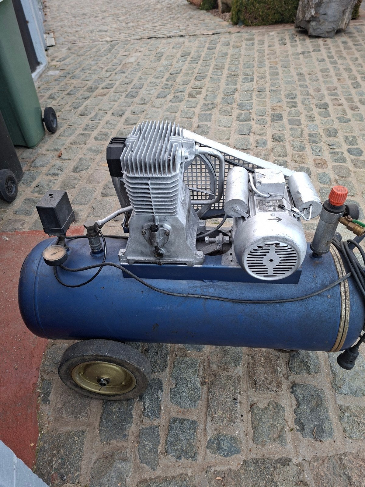 compressor, Ophalen