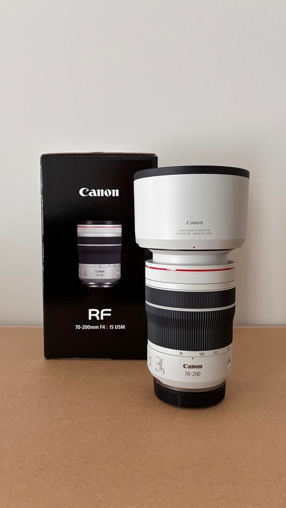Canon rf 70-200 f4.0 (nieuwstaat), Enlèvement, Comme neuf