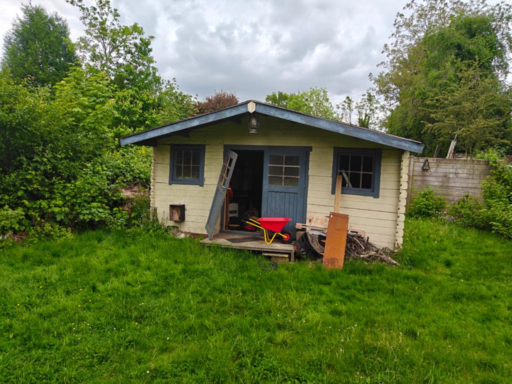 ABRI DE JARDIN 4x5m, Enlèvement
