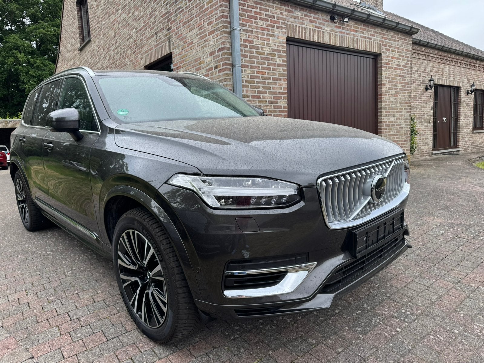 Volvo XC90 T8 hybride/Pano/360camera/Adap.Cruise/7zit/Trekhk, Auto's, 4 cilinders, 1969 cc, Zwart, Leder
