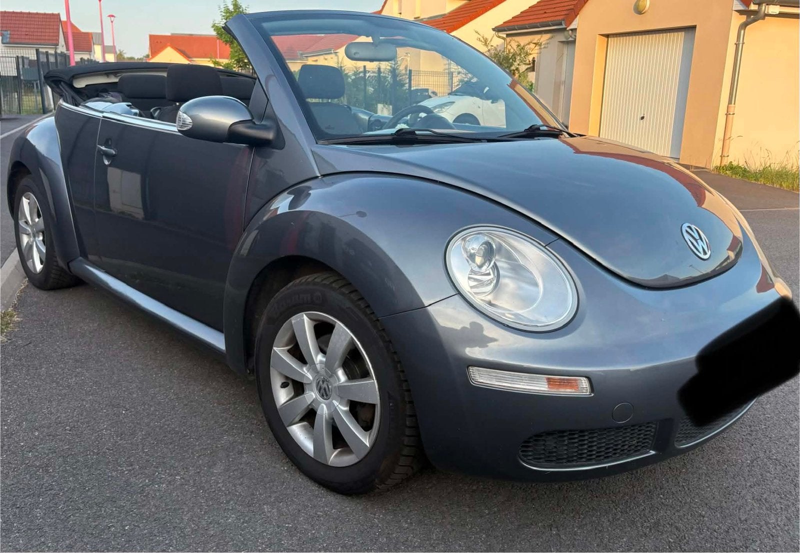 New beetle cabriolet phase 2 1.9 tdi 2008, Autos, Achat, Cabriolet, Boîte manuelle, Noir