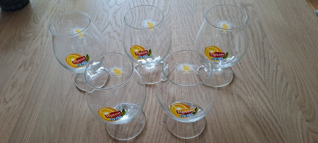 5 glazen, Enlèvement, Neuf, Verre à soda