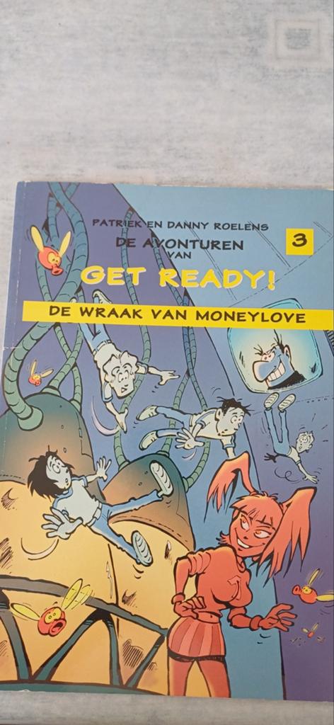 Get Ready, De wraak van Moneylove., Boeken, Stripverhalen, Ophalen