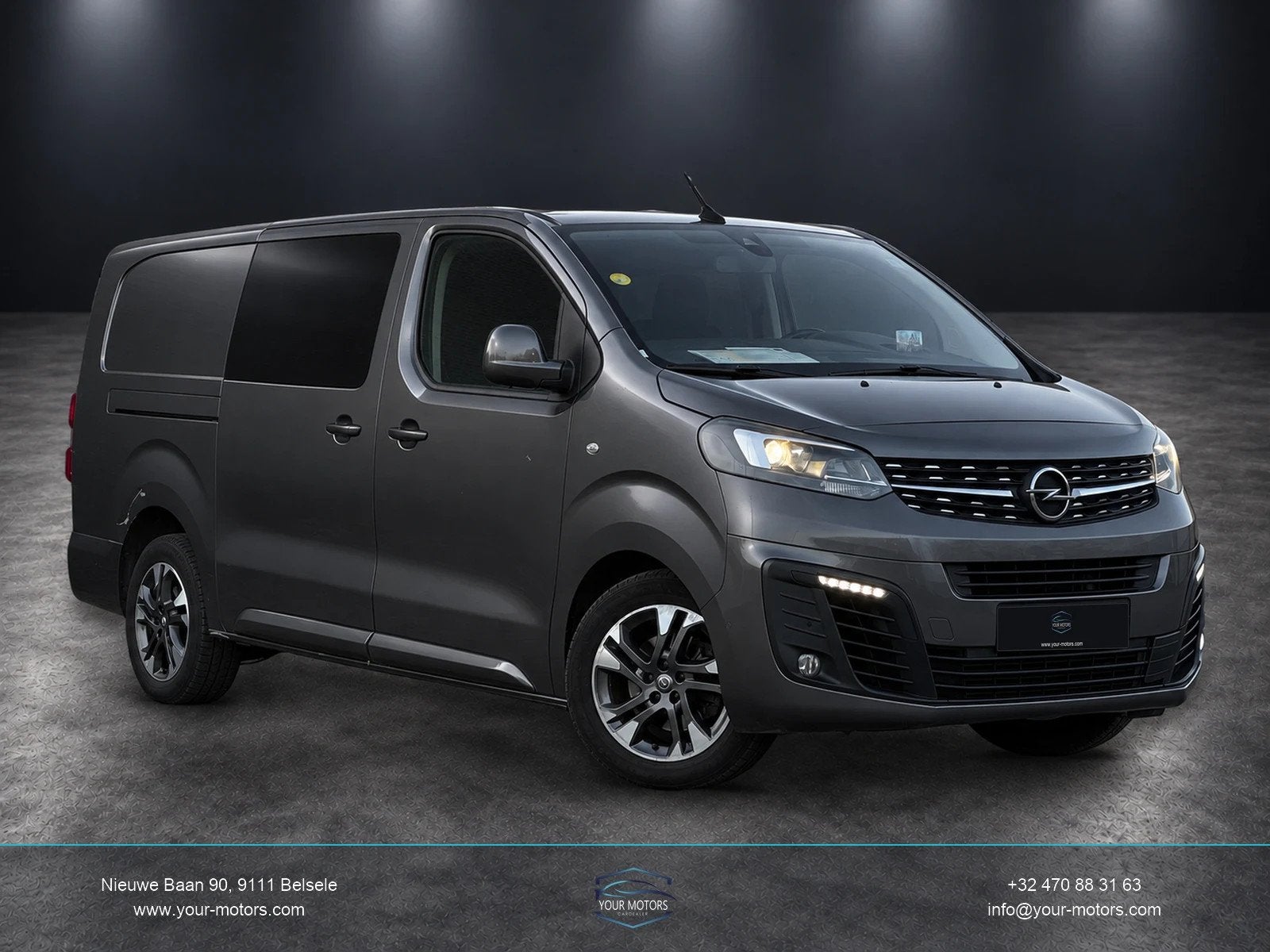 Opel Vivaro 2.0 L3 Dubbelcabine Automaat, Automaat, Stof, Gebruikt, Euro 6