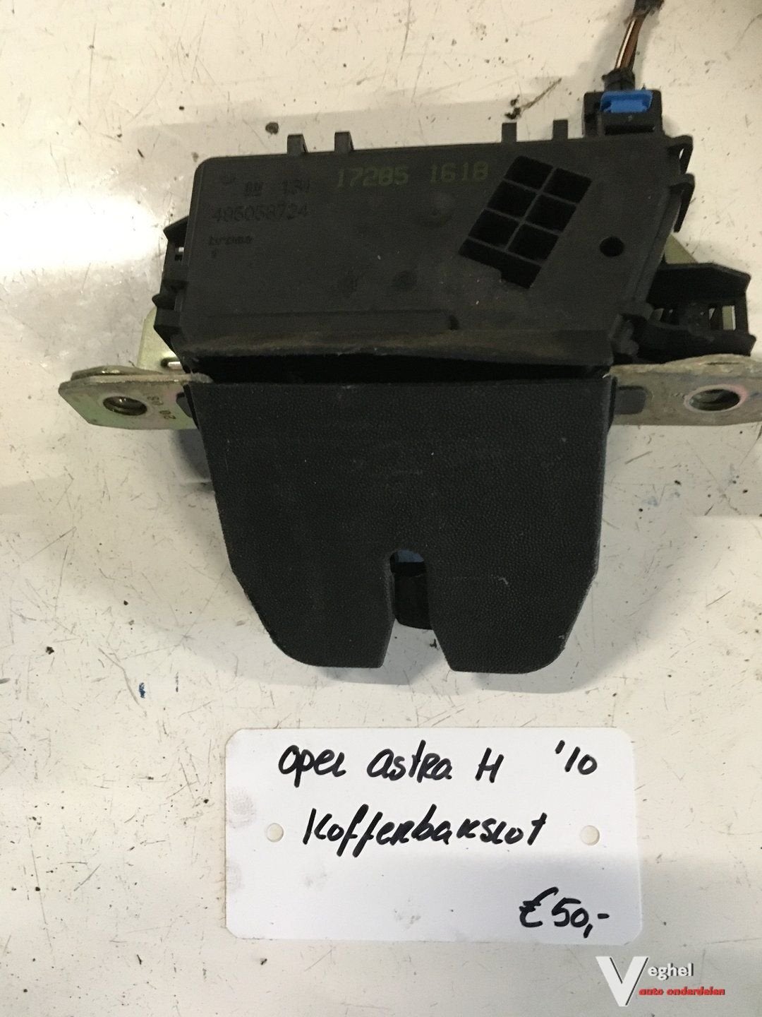 Opel Astra H 2010 Kofferbakslot, Auto-onderdelen, Gebruikt, -, -, Ophalen of Verzenden