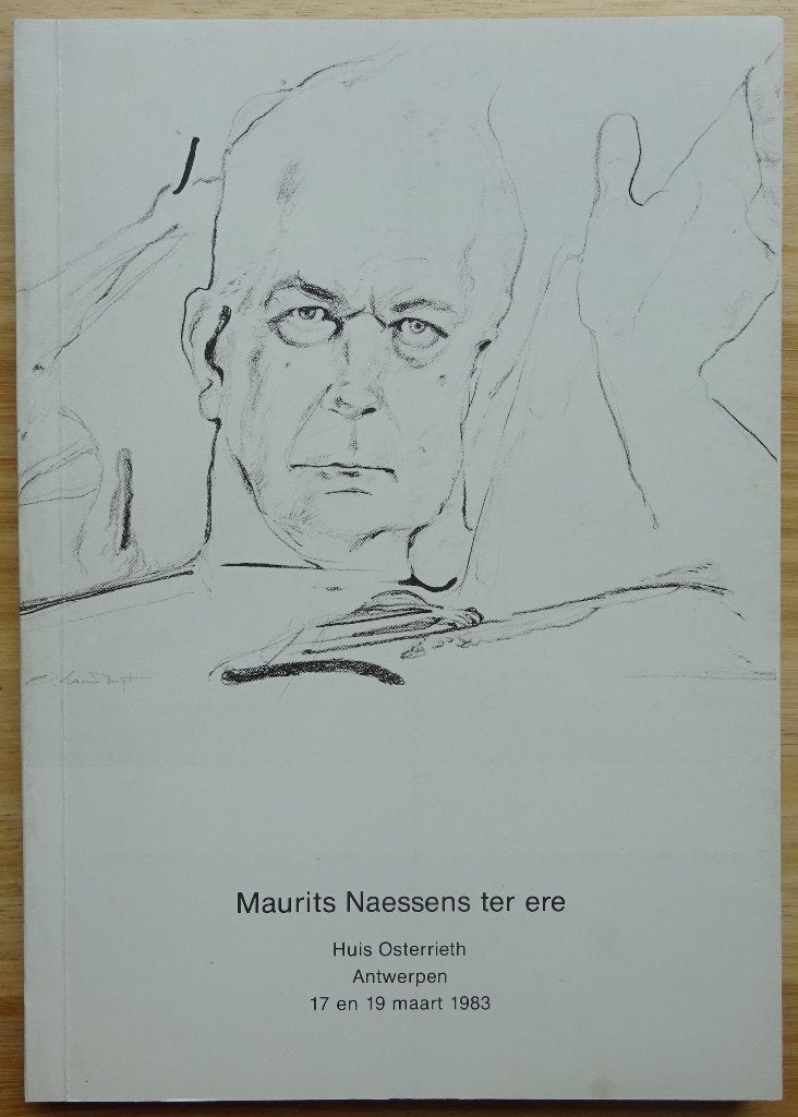 Maurits Naessens ter ere, 1983 huis Osterrieth, Enlèvement ou Envoi, Comme neuf, Peinture et dessin