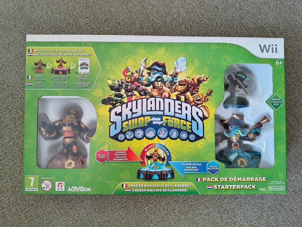 Pack de démarrage pour Wii - Skylanders Swap Force, Consoles de jeu & Jeux vidéo, Neuf, Enlèvement ou Envoi, 2 joueurs, À partir de 7 ans