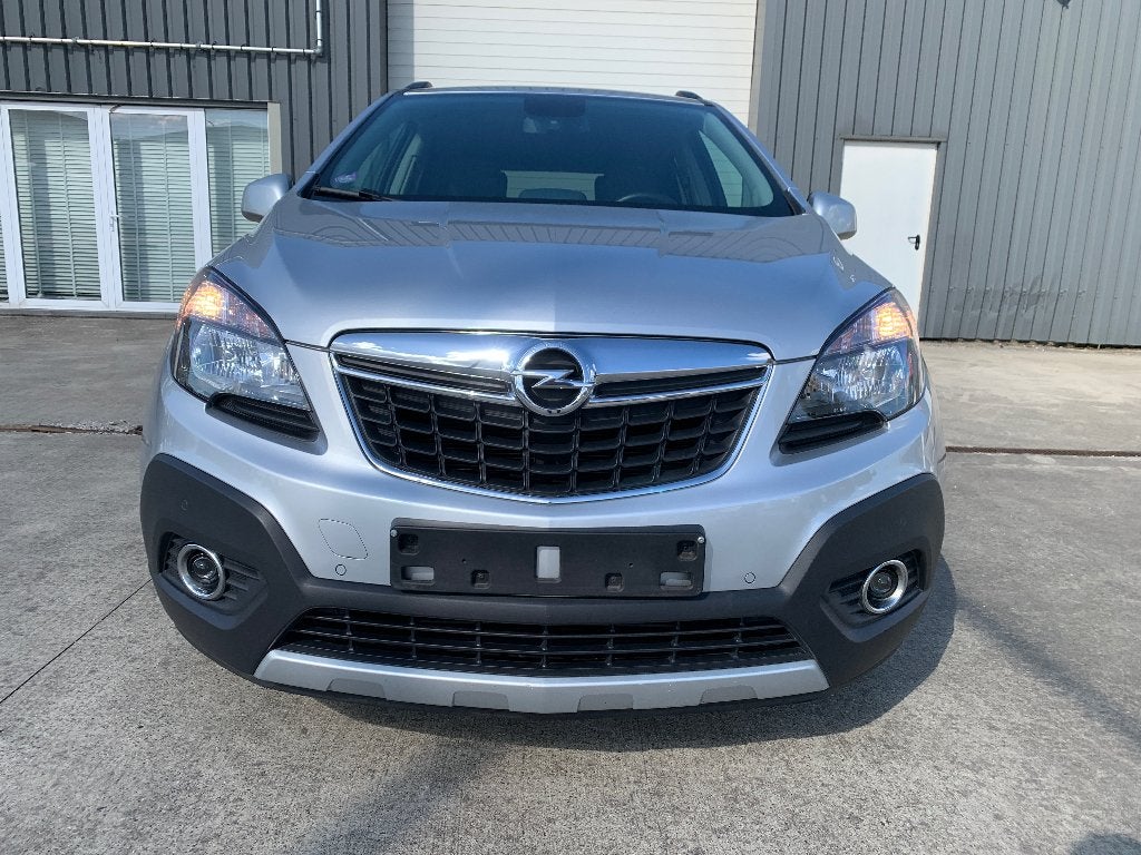 OPEL MOKKA BENZINE AUTOMAAT 1,4 TURBO/LEDER/AIRCO/CAMERA, Autos, Argent ou Gris, Entreprise, 149 g/km, Entretenue par le concessionnaire
