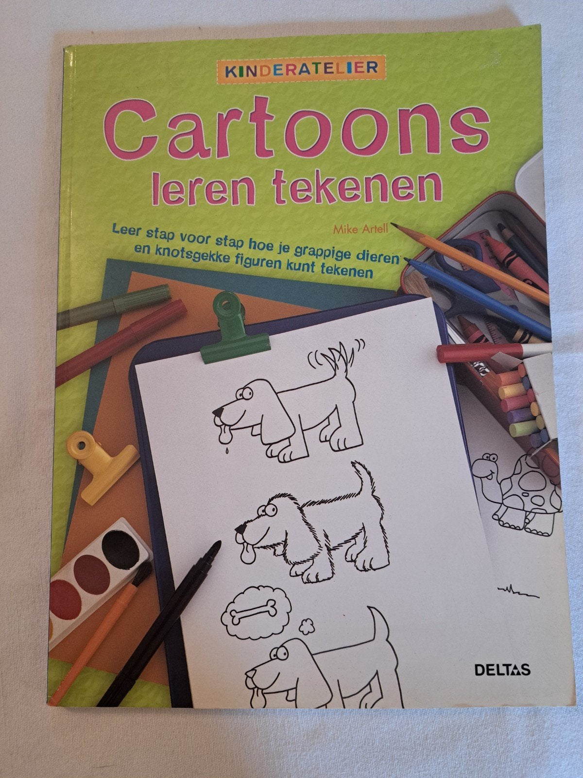 Mike Artell - Cartoons leren tekenen, Boeken, Ophalen of Verzenden, Mike Artell