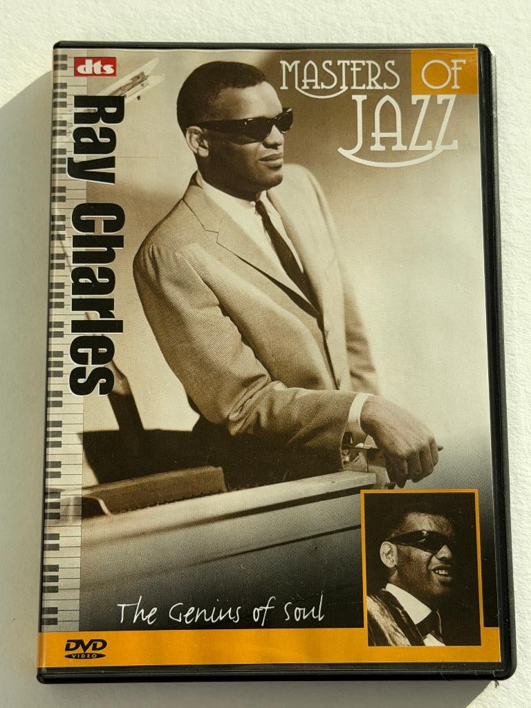 Masters Of Jazz - Ray Charles: The Genius Of Soul (DVD), Tous les âges, Enlèvement ou Envoi, Utilisé, Documentaire