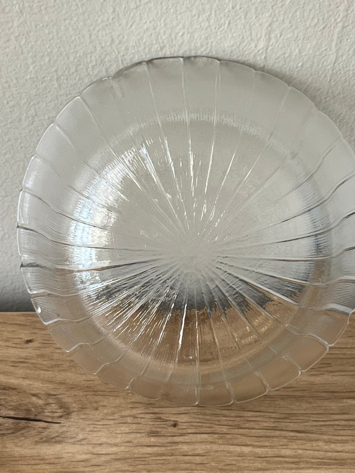 Vintage glazen kommetje, Ophalen, Zo goed als nieuw, Vintage
