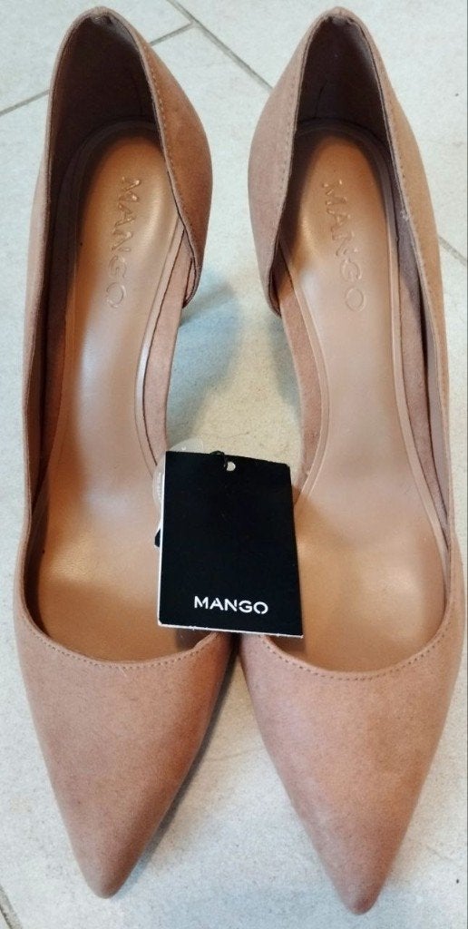 chaussures à talons hauts Mango, 39, Neuf, Mango, Beige, Chaussures à haut talons
