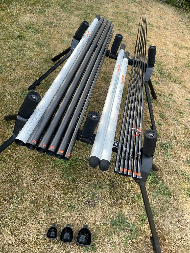 Guru Aventus Zero 700 13 m-pack, Ophalen of Verzenden, Zo goed als nieuw, Vaste hengel