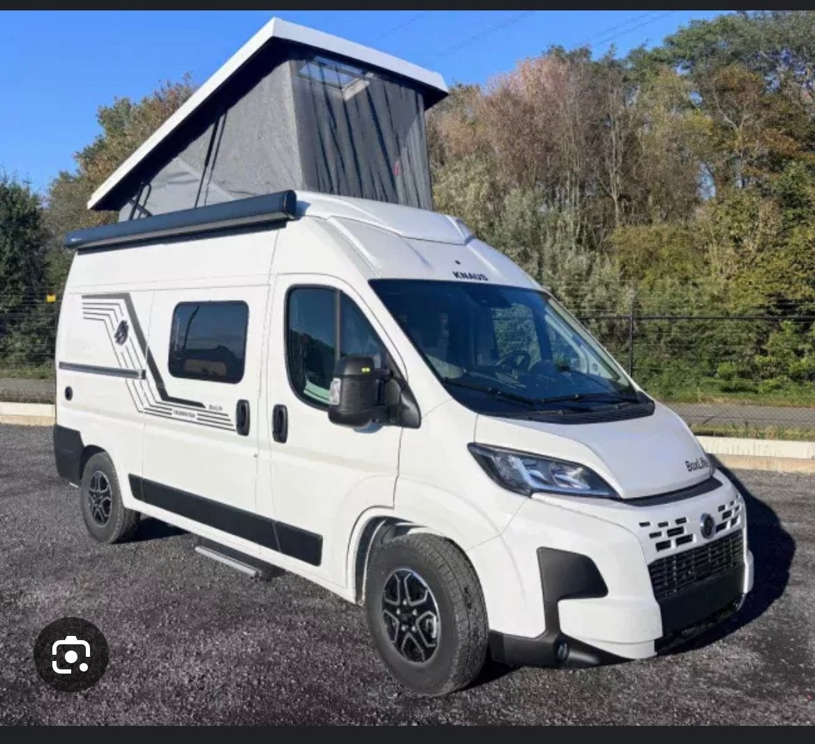 Knaus boxlife 540, Caravans en Kamperen, Chemisch toilet, Buscamper of Camperbus, Ringverwarming, Fiat