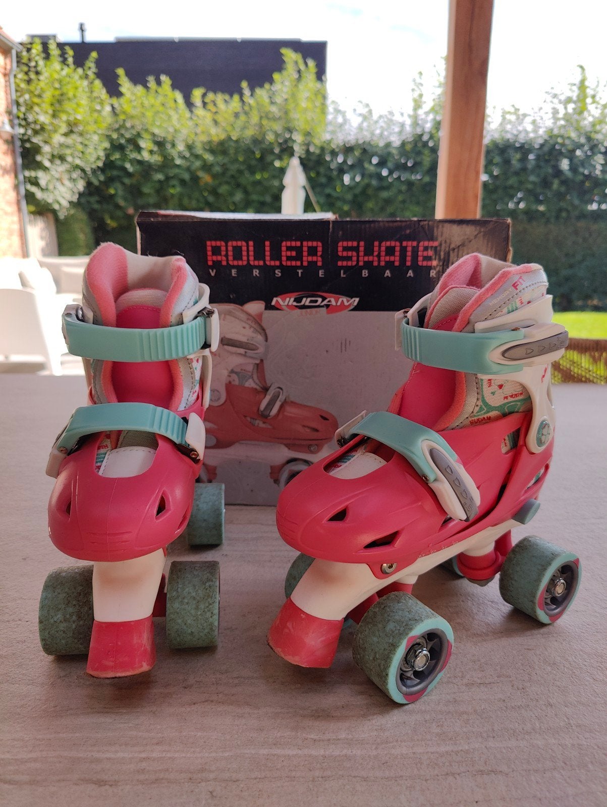 rollerskates, Ophalen