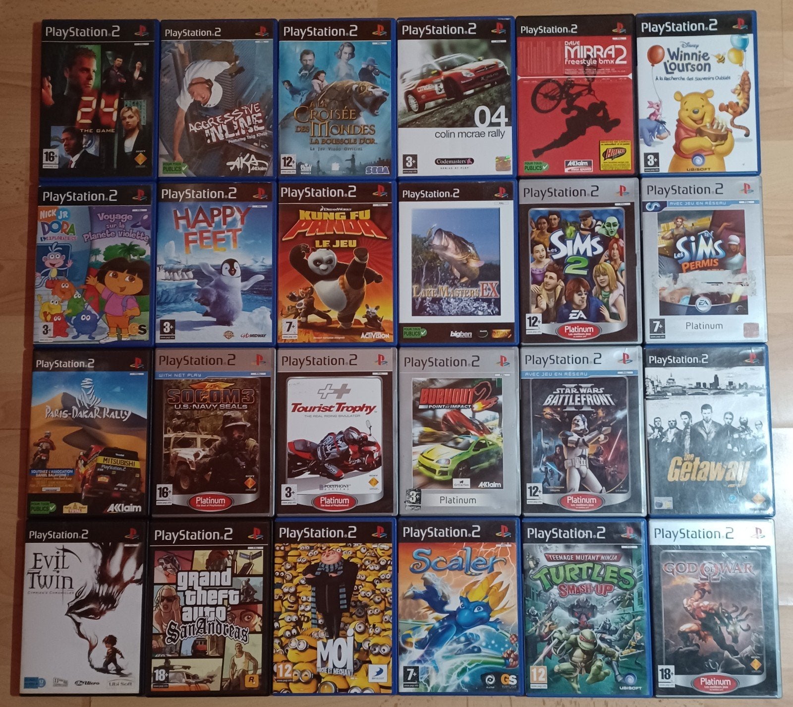 Jeux PS2 _ Prix en description, Consoles de jeu & Jeux vidéo, Enlèvement ou Envoi, Utilisé