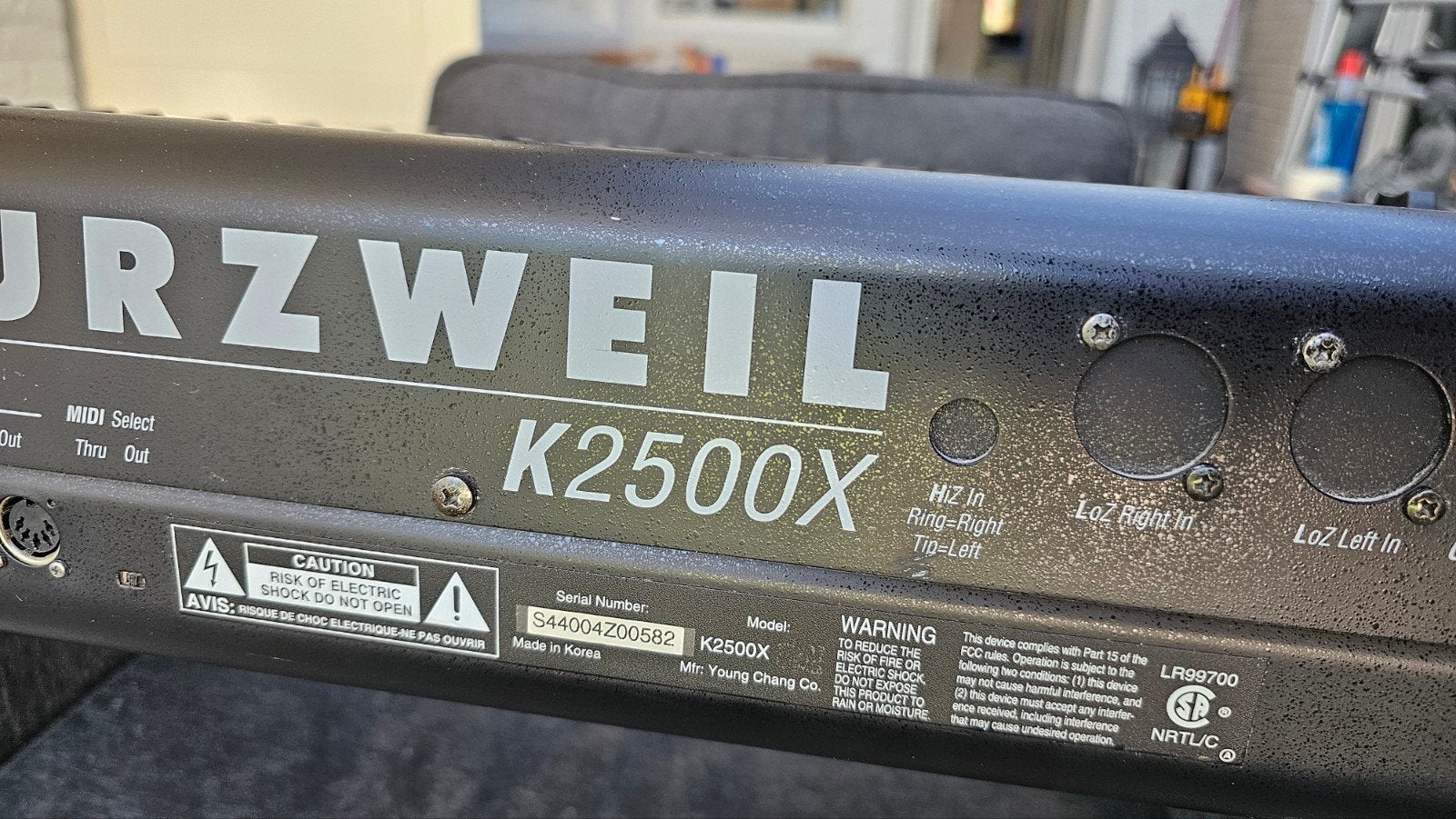 Kurzweil K2500X te koop, Musique & Instruments, Enlèvement